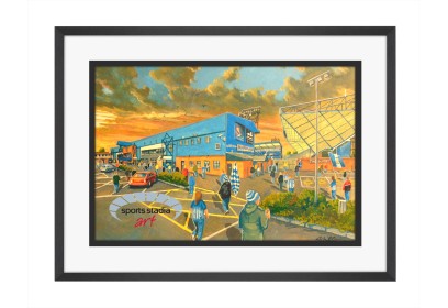 Rugby Park Stadium 'Going to the Match' Fine Art Print - Kilmarnock FC